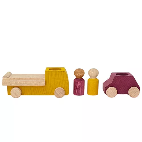 Lubulona Takelwagen Geel 2 Lubulona Takelwagen Geel - Afbeelding 2