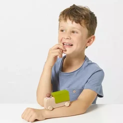 Lubulona Vrachtwagen Met Poppetje - Groen -speelgarages, auto's & voertuigen Winkel lubulona vrachtwagen met poppetje groen 1