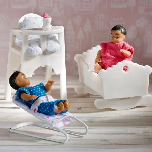 Lundby Poppenhuis Babykamer 2 Lundby Poppenhuis Babykamer - Afbeelding 2