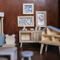 Lundby DIY Poppenhuis Eetkamer -speelgarages, auto's & voertuigen Winkel lundby doe het zelf poppenmeubels woonkamer4 1 1 2