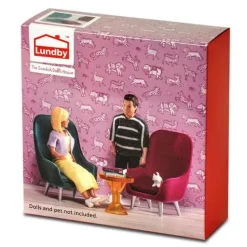 Lundby Poppenhuis Fauteuils 7 Lundby Poppenhuis Fauteuils -speelgarages, auto's & voertuigen Winkel lundby fauteuils4