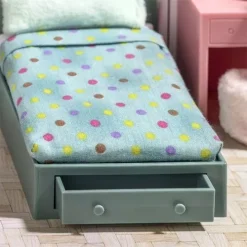 Lundby Poppenhuis Tienerslaapkamer -speelgarages, auto's & voertuigen Winkel lundby tienerkamer2