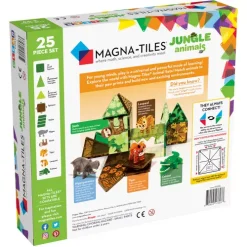 Magna-tiles Jungle Animals - 25st 11 Magna-tiles Jungle Animals - 25st -speelgarages, auto's & voertuigen Winkel magna tiles jungle animals 25st 1