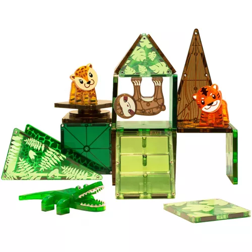 Magna-tiles Jungle Animals - 25st 5 Magna-tiles Jungle Animals - 25st - Afbeelding 5