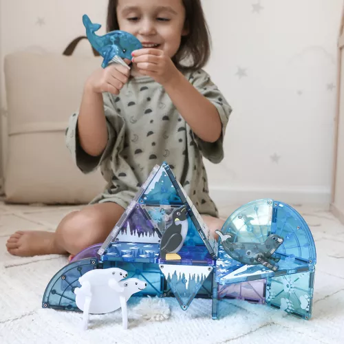 Magna-tiles Magnetische Tegels Arctic Animals - 25st 2 Magna-tiles Magnetische Tegels Arctic Animals - 25st - Afbeelding 2