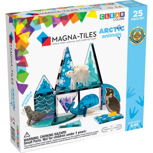 Magna-tiles Magnetische Tegels Arctic Animals - 25st 1 Magna-tiles Magnetische Tegels Arctic Animals - 25st