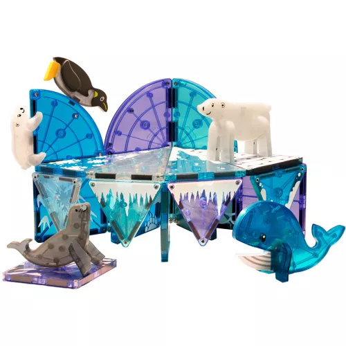 Magna-tiles Magnetische Tegels Arctic Animals - 25st 3 Magna-tiles Magnetische Tegels Arctic Animals - 25st - Afbeelding 3