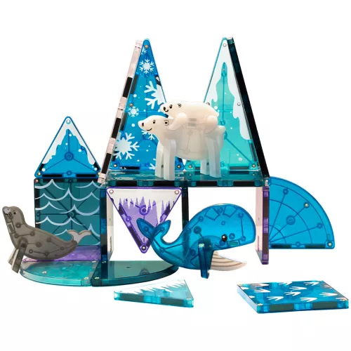 Magna-tiles Magnetische Tegels Arctic Animals - 25st 5 Magna-tiles Magnetische Tegels Arctic Animals - 25st - Afbeelding 5