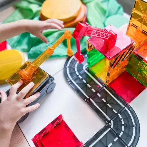 Magna-tiles Magnetische Tegels Builder - 32st 2 Magna-tiles Magnetische Tegels Builder - 32st - Afbeelding 2