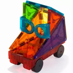 Magna-tiles Magnetische Tegels Clear Colors - Deluxe - 48st 8 Magna-tiles Magnetische Tegels Clear Colors - Deluxe - 48st -speelgarages, auto's & voertuigen Winkel magna tiles magnetische tegels clear colors deluxe 48st 2