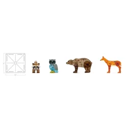 Magna-tiles Magnetische Tegels Forest Animals - 25st 11 Magna-tiles Magnetische Tegels Forest Animals - 25st -speelgarages, auto's & voertuigen Winkel magna tiles magnetische tegels forest animals 25st 3