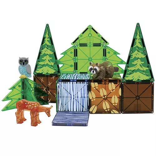 Magna-tiles Magnetische Tegels Forest Animals - 25st 4 Magna-tiles Magnetische Tegels Forest Animals - 25st - Afbeelding 4