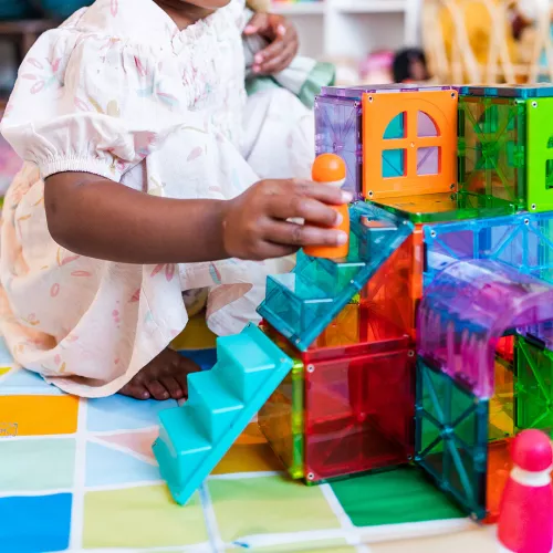 Magna-tiles Magnetische Tegels Metropolis - 110st 3 Magna-tiles Magnetische Tegels Metropolis - 110st - Afbeelding 3