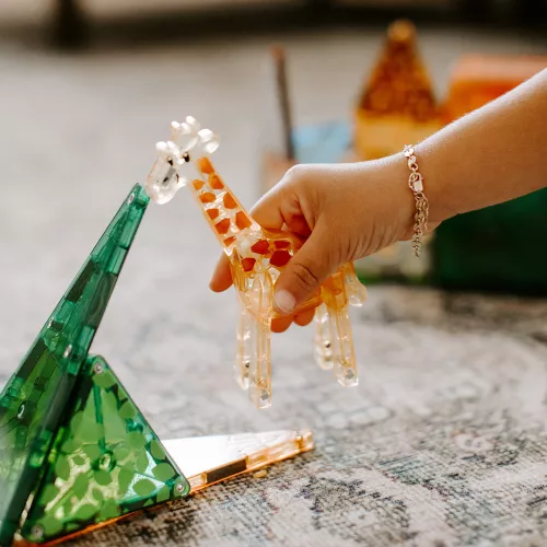 Magna-tiles Magnetische Tegels Safari Animals - 25st 2 Magna-tiles Magnetische Tegels Safari Animals - 25st - Afbeelding 2