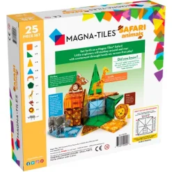 Magna-tiles Magnetische Tegels Safari Animals - 25st 9 Magna-tiles Magnetische Tegels Safari Animals - 25st -speelgarages, auto's & voertuigen Winkel magna tiles magnetische tegels safari animals 25st 2