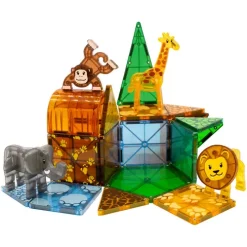Magna-tiles Magnetische Tegels Safari Animals - 25st 7 Magna-tiles Magnetische Tegels Safari Animals - 25st -speelgarages, auto's & voertuigen Winkel magna tiles magnetische tegels safari animals 25st 4