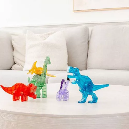 Magna-tiles Uitbreidingsset Dinos - 5st 2 Magna-tiles Uitbreidingsset Dinos - 5st - Afbeelding 2