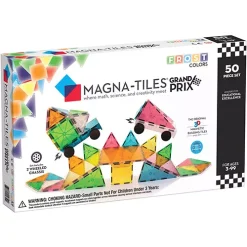 Magna-tiles Magentische Tegels Frost Colors - Grand Prix - 50st