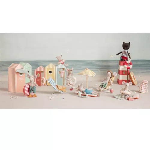 Maileg Poppenboot Rode Strepen 4 Maileg Poppenboot Rode Strepen - Afbeelding 4