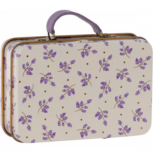 Maileg Koffertje Madelaine Lavender - 11 Cm 1 Maileg Koffertje Madelaine Lavender - 11 Cm
