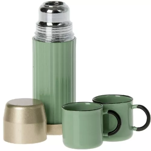 Maileg Poppenthermosfles En Mokken - Mint 1 Maileg Poppenthermosfles En Mokken - Mint