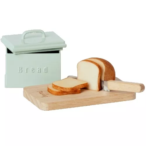 Maileg Poppenhuis Broodplank En Brooddoos - 4 Cm 2 Maileg Poppenhuis Broodplank En Brooddoos - 4 Cm - Afbeelding 2