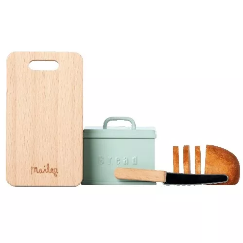 Maileg Poppenhuis Broodplank En Brooddoos - 4 Cm 1 Maileg Poppenhuis Broodplank En Brooddoos - 4 Cm