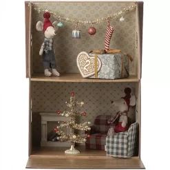 Maileg Poppenhuis Gingerbread House - 36 Cm -speelgarages, auto's & voertuigen Winkel maileg poppenhuis gingerbread house 36 cm 1 1