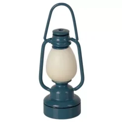 Maileg Poppenhuis Lantaarn Blauw - 7 Cm