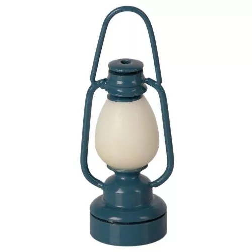 Maileg Poppenhuis Lantaarn Blauw - 7 Cm 1 Maileg Poppenhuis Lantaarn Blauw - 7 Cm