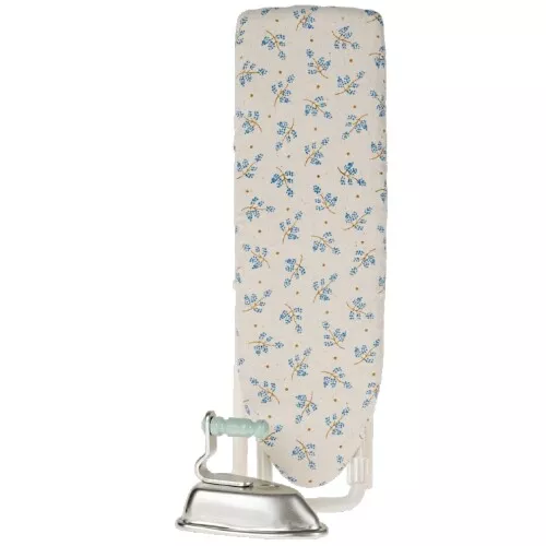 Maileg Poppenhuis Strijkplank Met Strijkbout Blauwe Bloemen - 13 Cm 1 Maileg Poppenhuis Strijkplank Met Strijkbout Blauwe Bloemen - 13 Cm