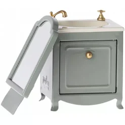 Maileg Poppenhuis Wastafel Met Spiegel - Dark Mint - 14,5 Cm 5 Maileg Poppenhuis Wastafel Met Spiegel - Dark Mint - 14,5 Cm -speelgarages, auto's & voertuigen Winkel maileg poppenhuis wastafel met spiegel dark mint 14 5 cm 3