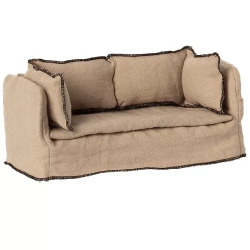 Maileg Poppenhuisbank Sofa - 22 Cm 2 Maileg Poppenhuisbank Sofa - 22 Cm - Afbeelding 2