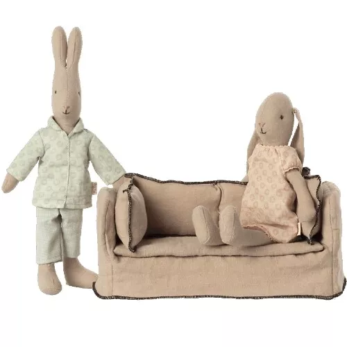 Maileg Poppenhuisbank Sofa - 22 Cm 3 Maileg Poppenhuisbank Sofa - 22 Cm - Afbeelding 3