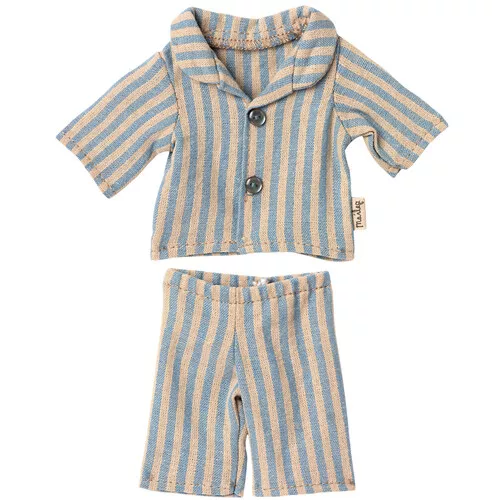Maileg Poppenkleding Pyjama Strepen - Teddy Junior 1 Maileg Poppenkleding Pyjama Strepen - Teddy Junior