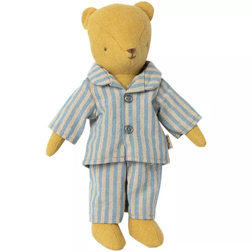 Maileg Poppenkleding Pyjama Strepen - Teddy Junior 2 Maileg Poppenkleding Pyjama Strepen - Teddy Junior - Afbeelding 2