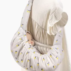 Minikane Poppendraagzak Citrons - 28 Cm