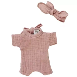 Minikane Poppenonesie Met Haarband Rose Thé - 17 Cm