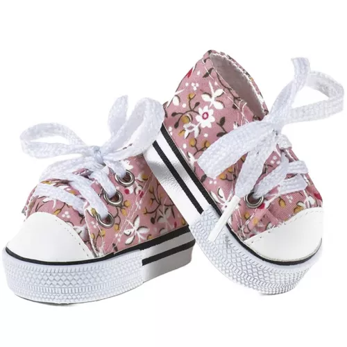 Paola Reina Pop Minikane Poppensneakers Fleurs Roses - 34 Cm En 37 Cm 1 Paola Reina Pop Minikane Poppensneakers Fleurs Roses - 34 Cm En 37 Cm