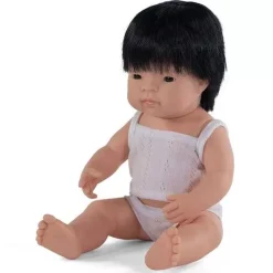Miniland Babypop Aziatische Jongen - 38 Cm