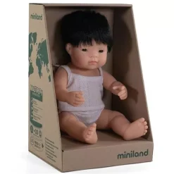 Miniland Babypop Aziatische Jongen - 38 Cm -speelgarages, auto's & voertuigen Winkel miniland babypop aziatisch jongen 38 cm ilovespeelgoed2