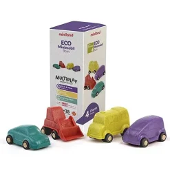 Miniland Auto's Multicolor - 4st 11 Miniland Auto's Multicolor - 4st -speelgarages, auto's & voertuigen Winkel miniland auto s 4st 6