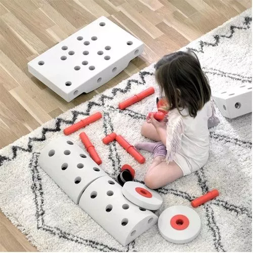 Modu Bouwset Dreamer Kit Rood 6 Modu Bouwset Dreamer Kit Rood - Afbeelding 6