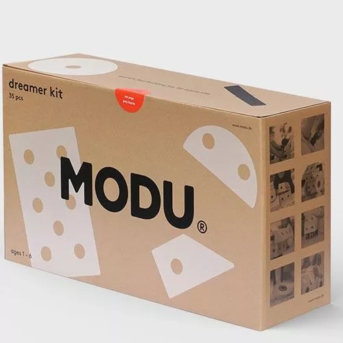 Modu Bouwset Dreamer Kit Rood 3 Modu Bouwset Dreamer Kit Rood - Afbeelding 3