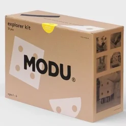 Modu Bouwset Explorer Kit Geel -speelgarages, auto's & voertuigen Winkel modu bouwset explorer kit geel 1