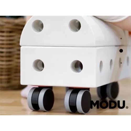 Modu Zwenkwielen - Blauw (4st) 5 Modu Zwenkwielen - Blauw (4st) - Afbeelding 5