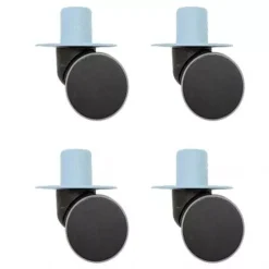 Modu Zwenkwielen - Blauw (4st)