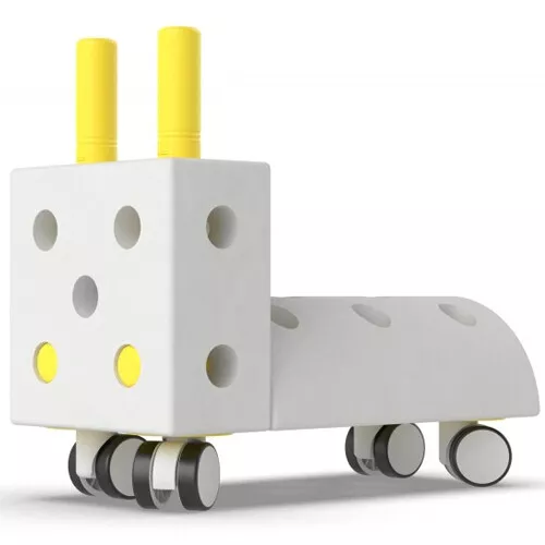 Modu Loopauto Tiny Ride Geel 1 Modu Loopauto Tiny Ride Geel