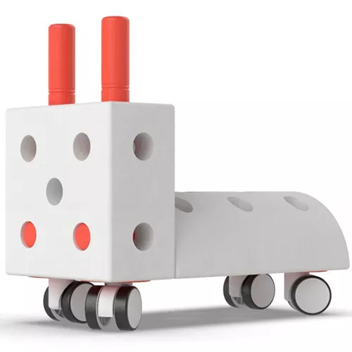 Modu Loopauto Tiny Ride Rood 1 Modu Loopauto Tiny Ride Rood