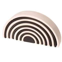 Grimm's Regenboog Stapeltoren Monochroom - 12 Bogen 36 Cm